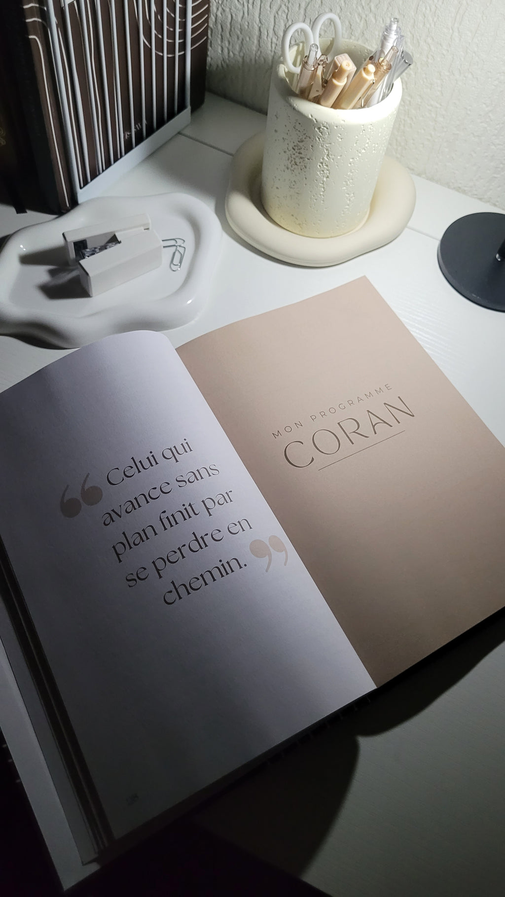 Livret semainier "Mon programme Coran" premium