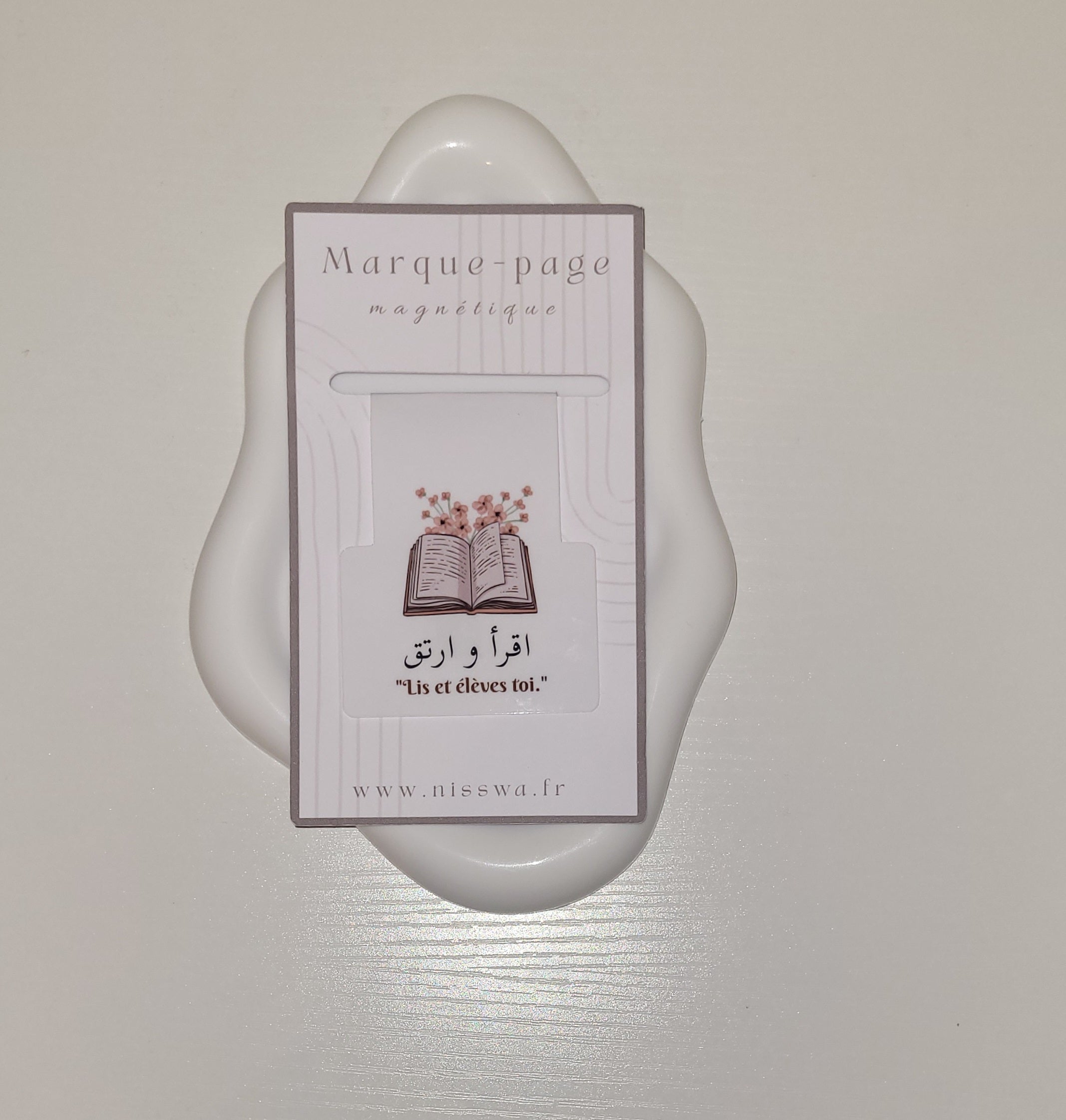 Marque-page magnétique – Lis et élève-toi