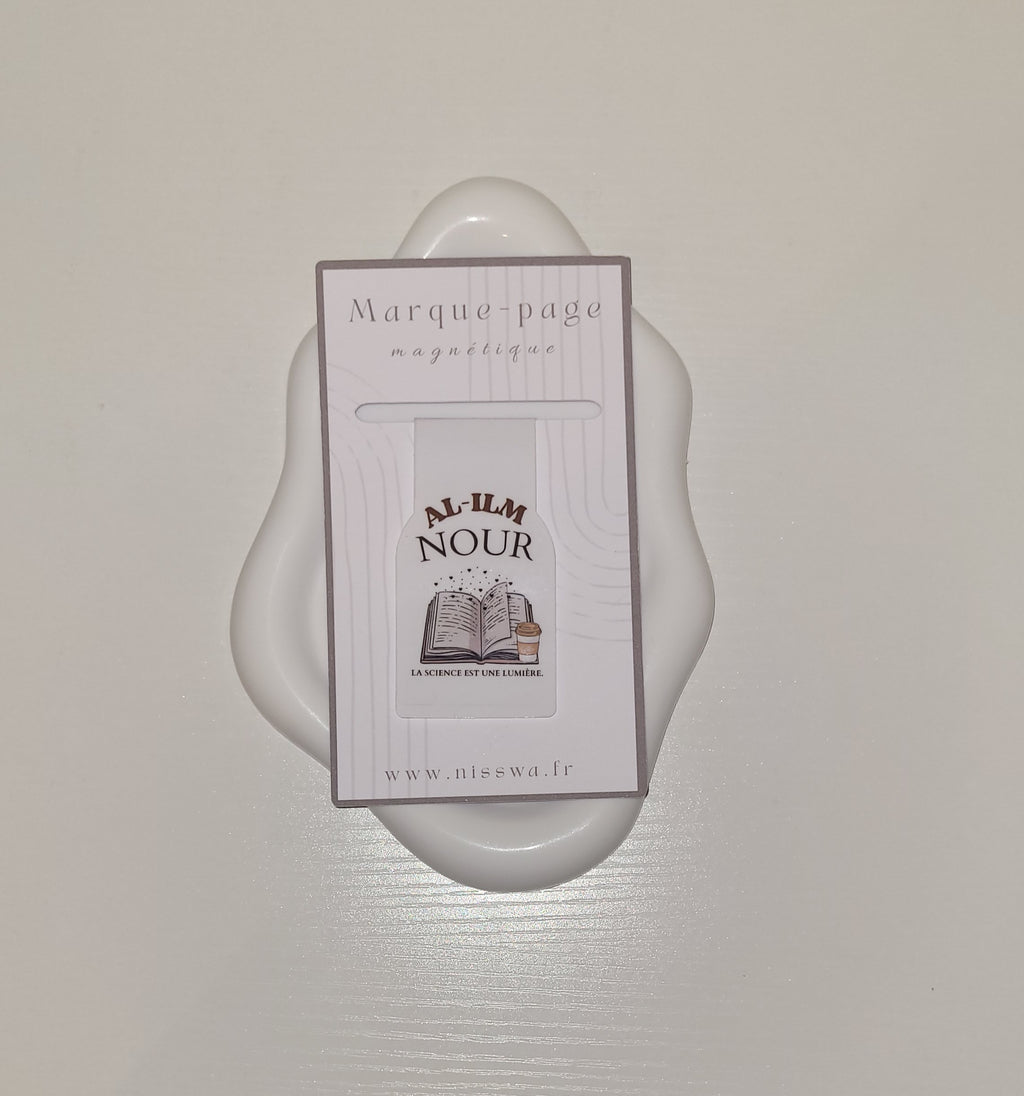 Marque-page magnétique "Al-ilm Nour"