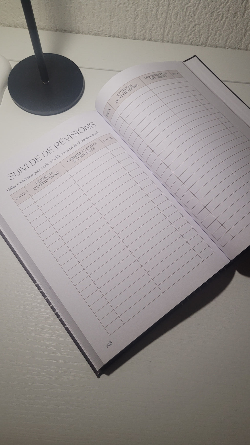 Livret semainier "Mon programme Coran" premium