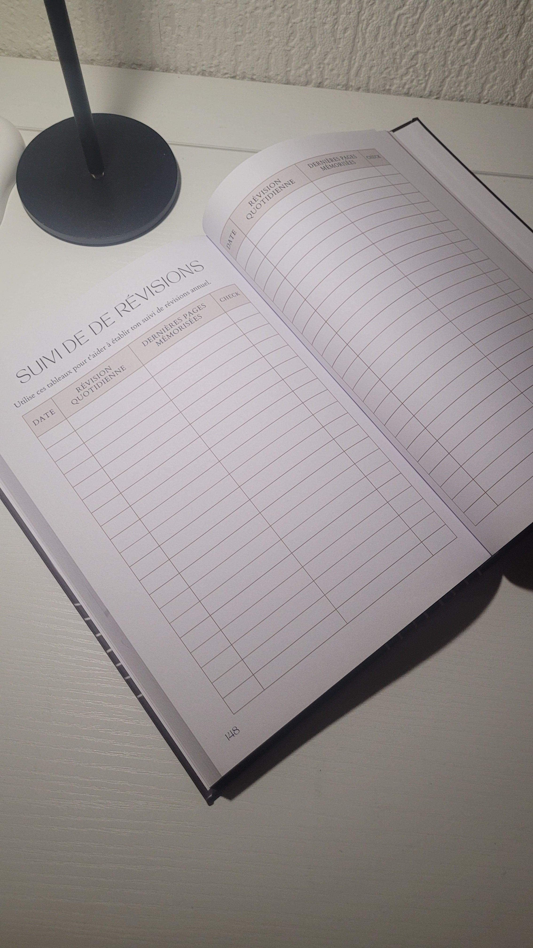 Livret semainier "Mon programme Coran" premium