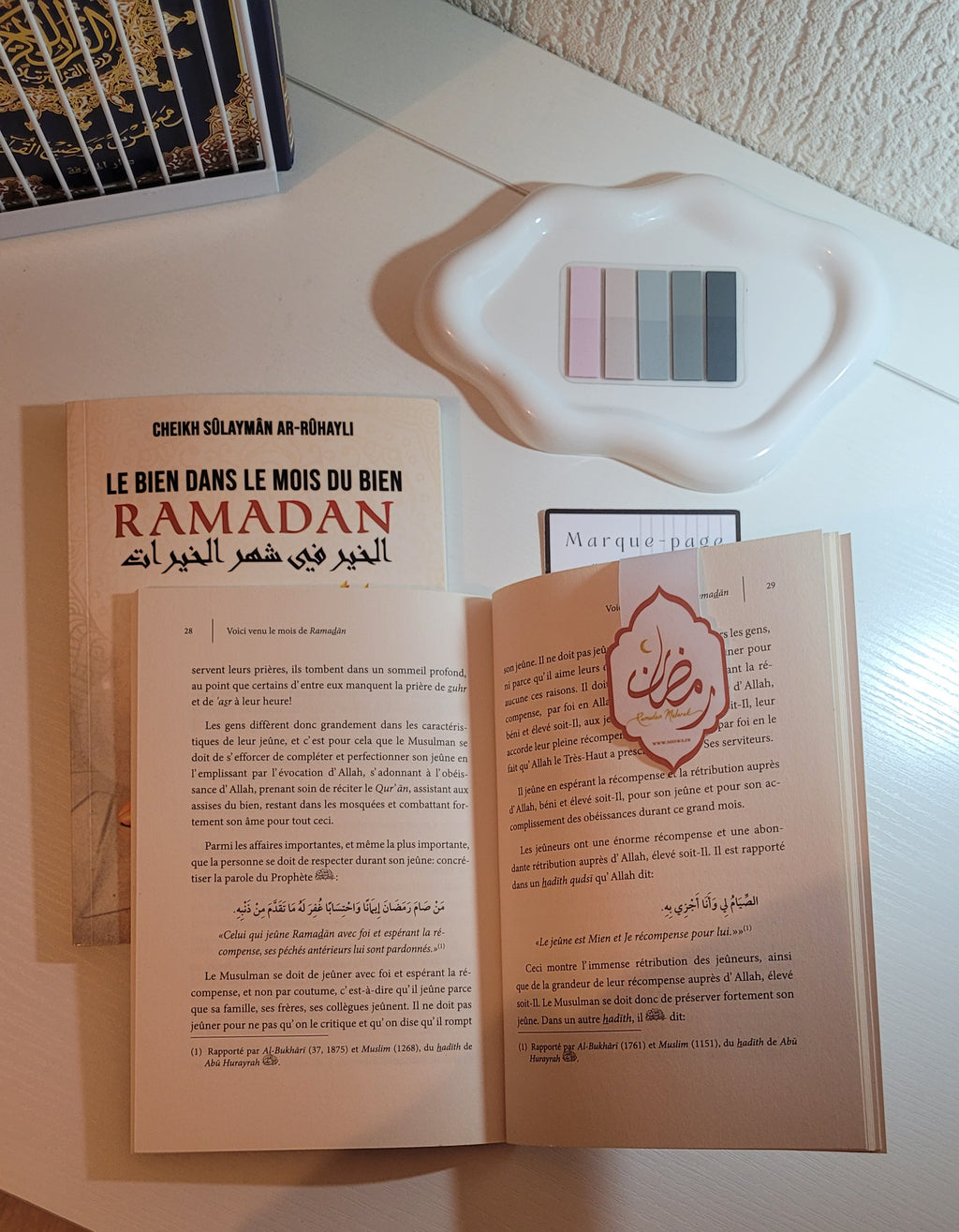 Marque-page magnétique – Ramadan Mubarak