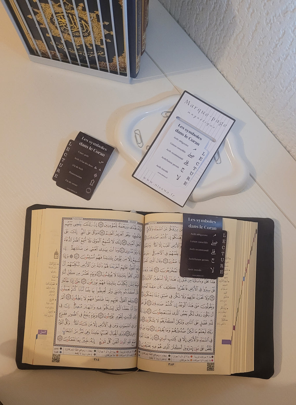 Marque-page magnétique – Symboles Coran