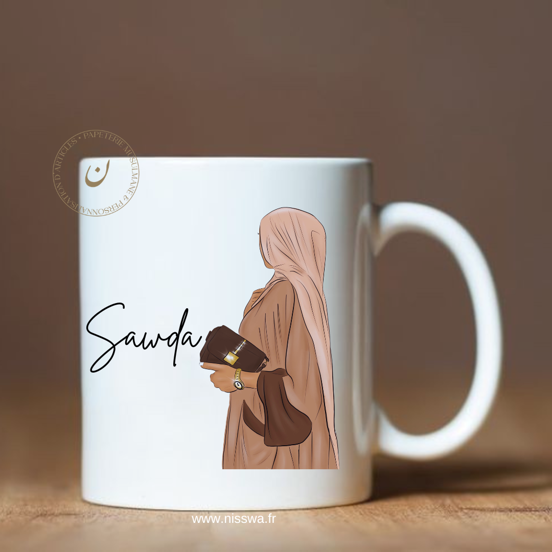 Mug personnalisé - L'élégante