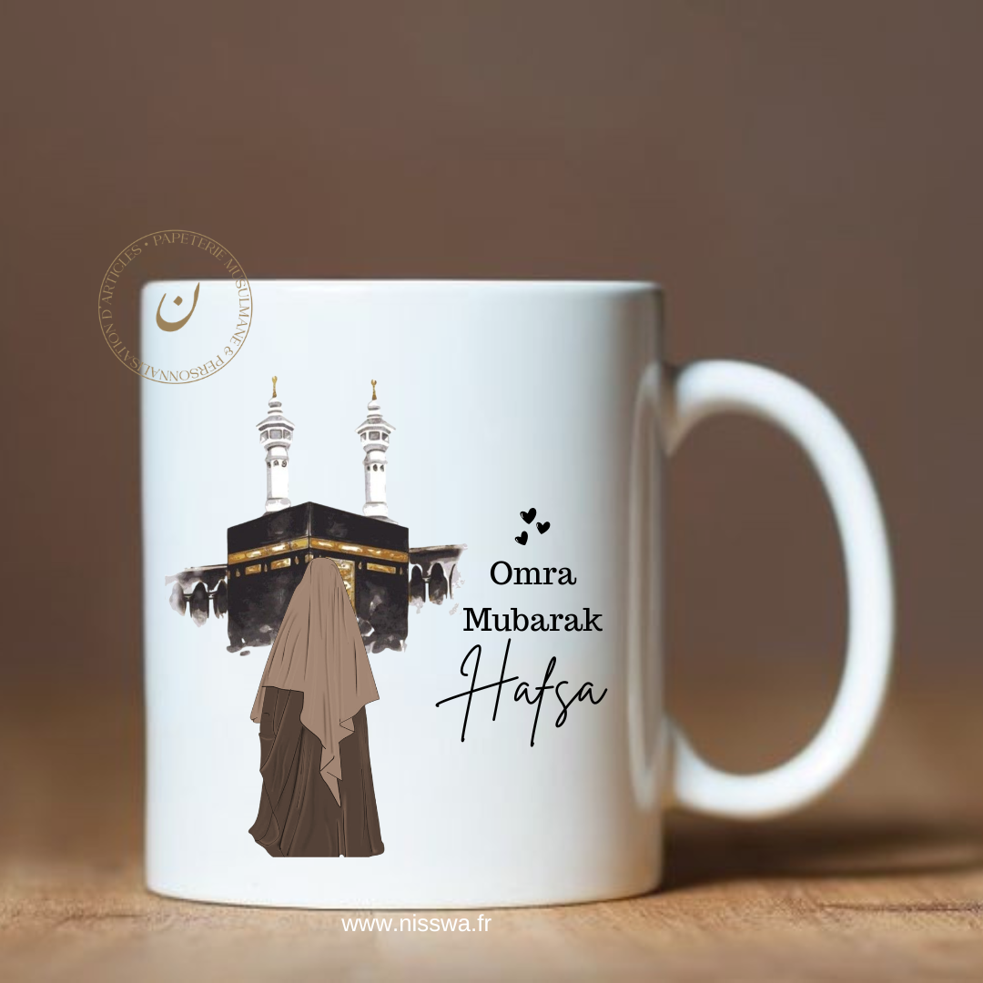 Mug personnalisé - Omra Mubarak - femme 1