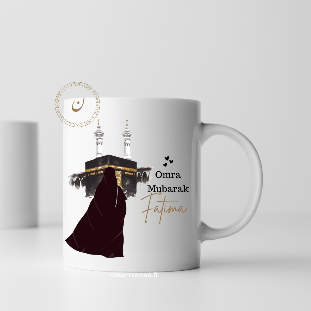 Mug personnalisé - Omra Mubarak - femme 2